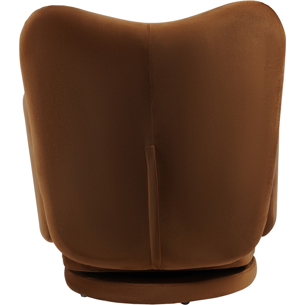Bingham Soft Caramel Brown Velvet Swivel Chair